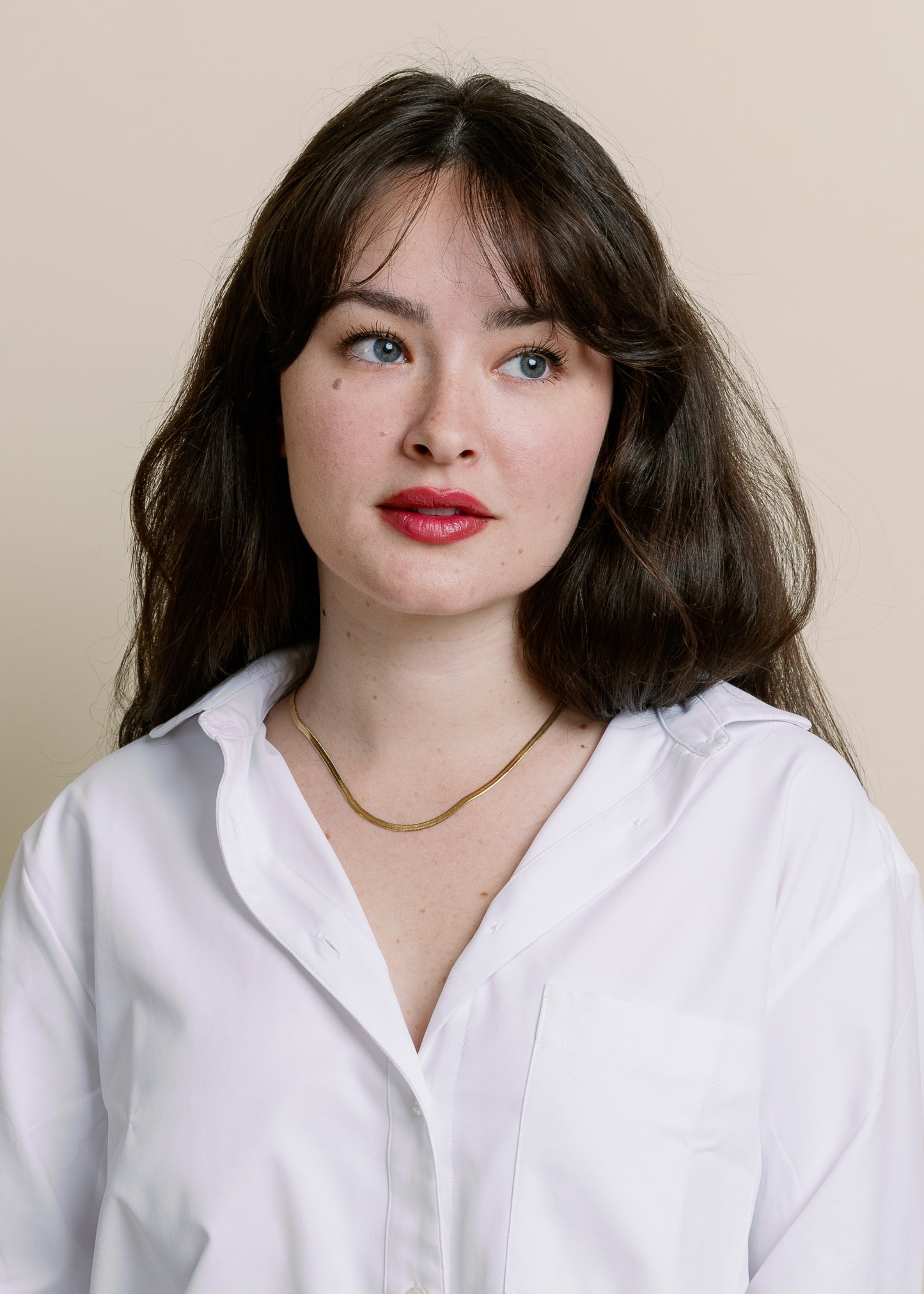 Monroe Necklace by Vincent Jewelry in Gold