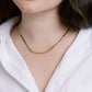Monroe Necklace by Vincent Jewelry in Gold