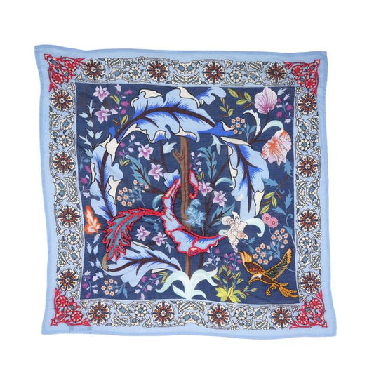 Scarf by Vismaya Scarves in Dark Blue