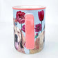 Dogs And Birds Serveware Mug by Greenbox Art