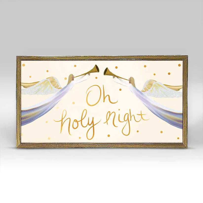 Holy Angels Embellished Mini Framed Canvas by Greenbox Art