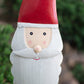 Painted Iron Santa Garden Stake by Kalalou