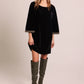 Bloom Dress by Traffic People in Black