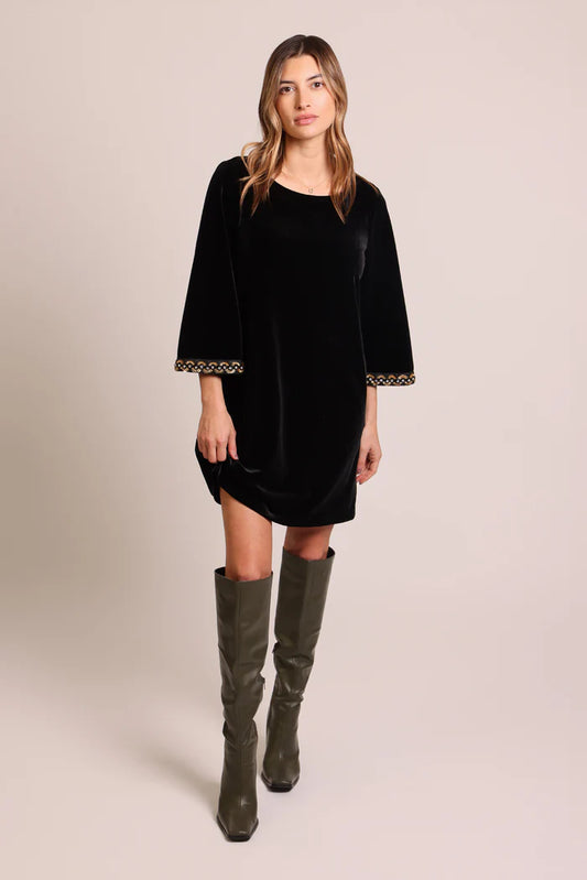 Bloom Dress by Traffic People in Black