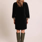 Bloom Dress by Traffic People in Black