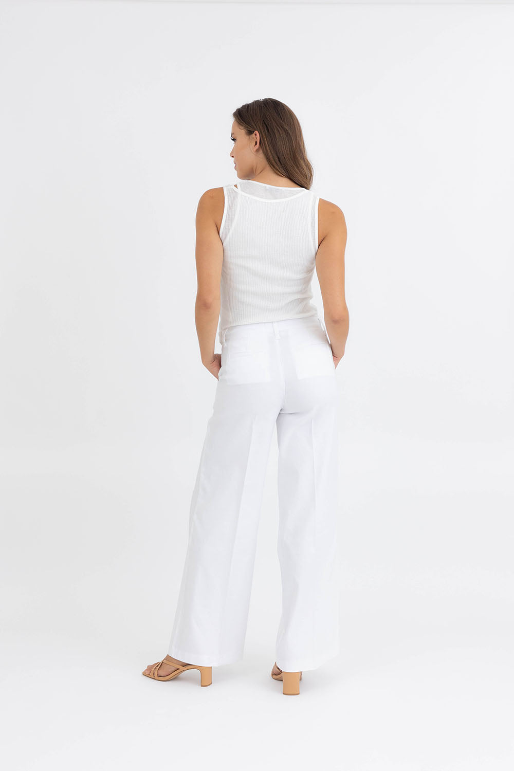 Tallulah Wide Leg Pant by Level 99 in Stillwater