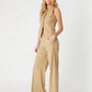 Tallulah Wide Leg Pant by Level 99 in Sandstone