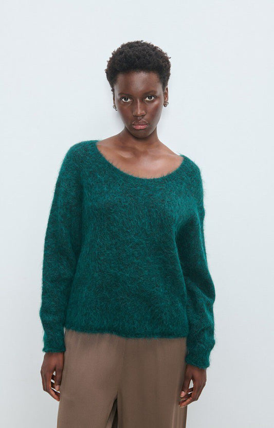 Nuny Sweater by American Vintage in Cypress Chine