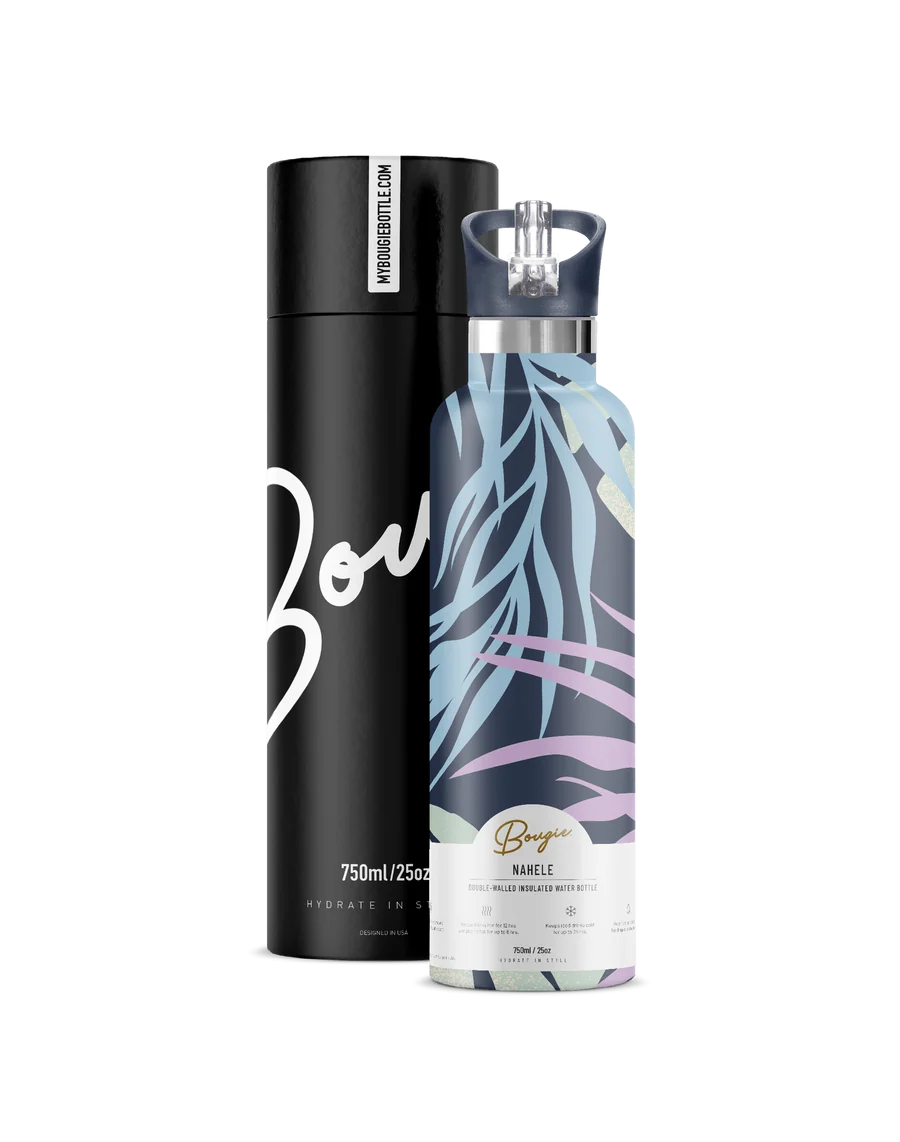 Nahele 25oz. Insulated Water Bottle by My Bougie Bottle