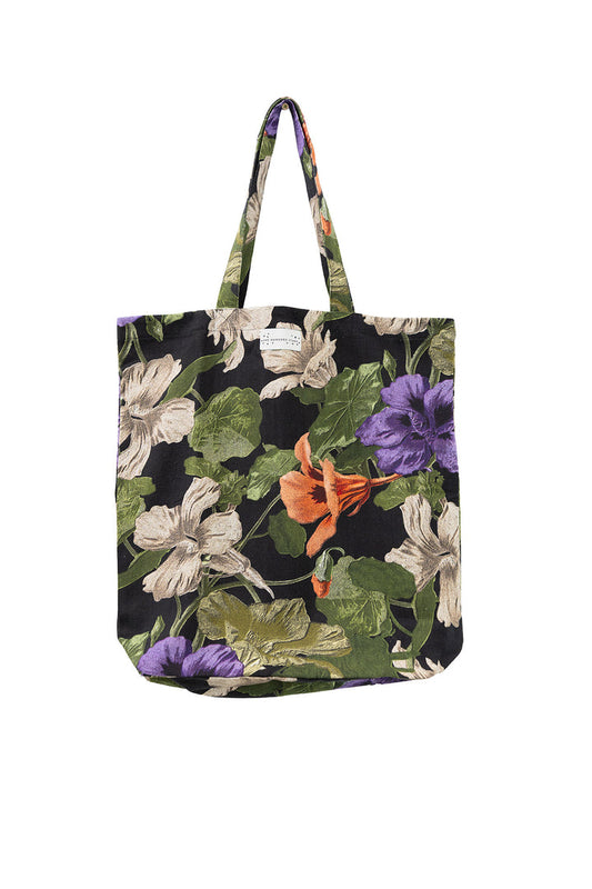 Canvas Bag by One Hundred Stars in Nasturtium Black
