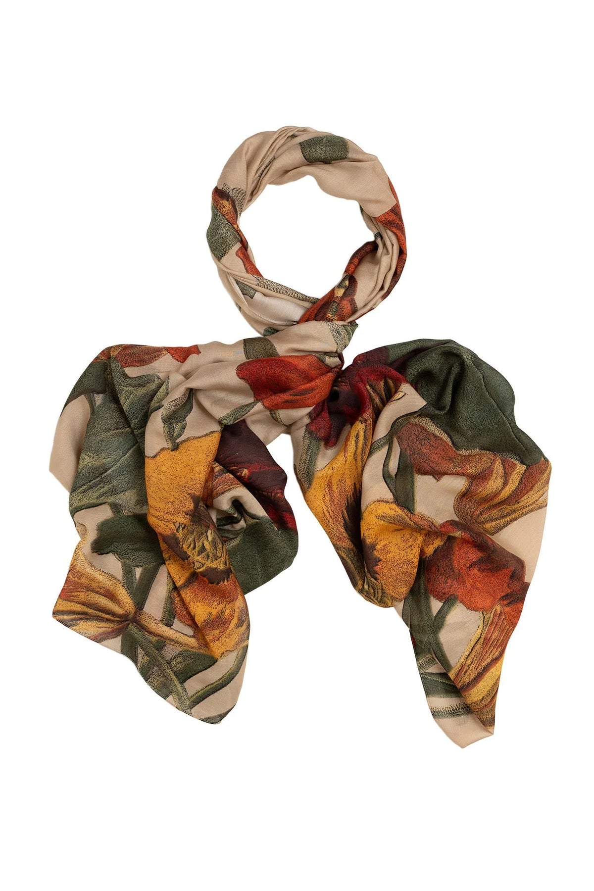 Scarf by One Hundred Stars in Nasturtium Fawn