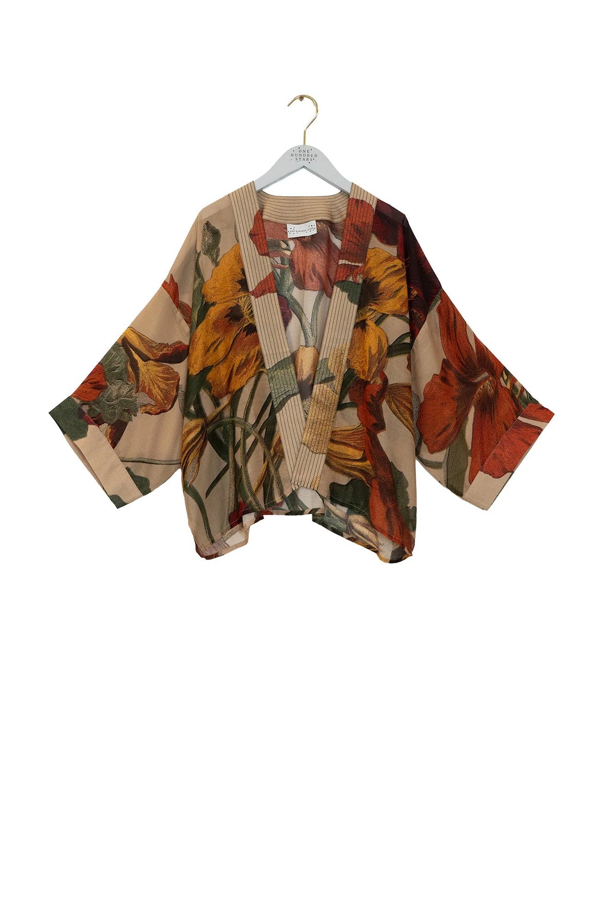 Kimono by One Hundred Stars in Nasturtium Fawn