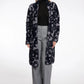 Negien Cardigan by Rino & Pelle in Grey Black Leopard