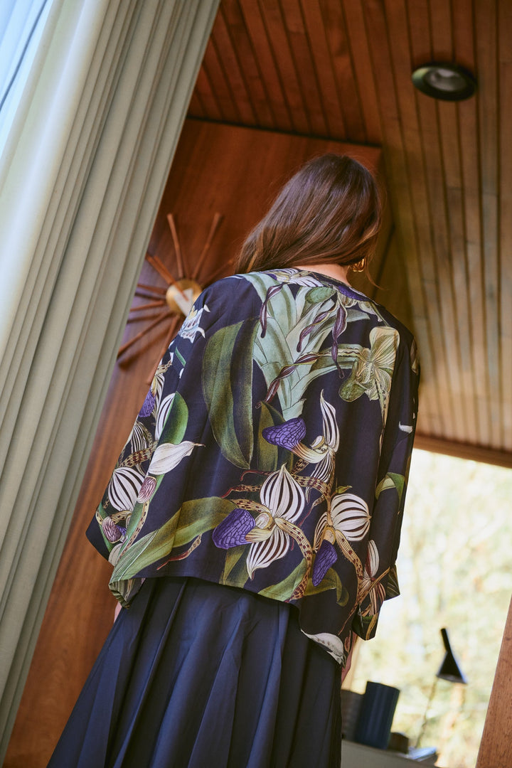Kimono by One Hundred Stars in Orchid Black