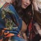 Wool Scarf by One Hundred Stars in Orchid Teal