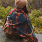 Wool Scarf by One Hundred Stars in Orchid Teal