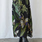 A-line Maxi Skirt by One Hundred Stars in Orchid Black