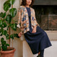 Hummingbird Kimono by One Hundred Stars in Nude