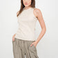 Knit Sleeveless Top by Fun2Fun in Oyster