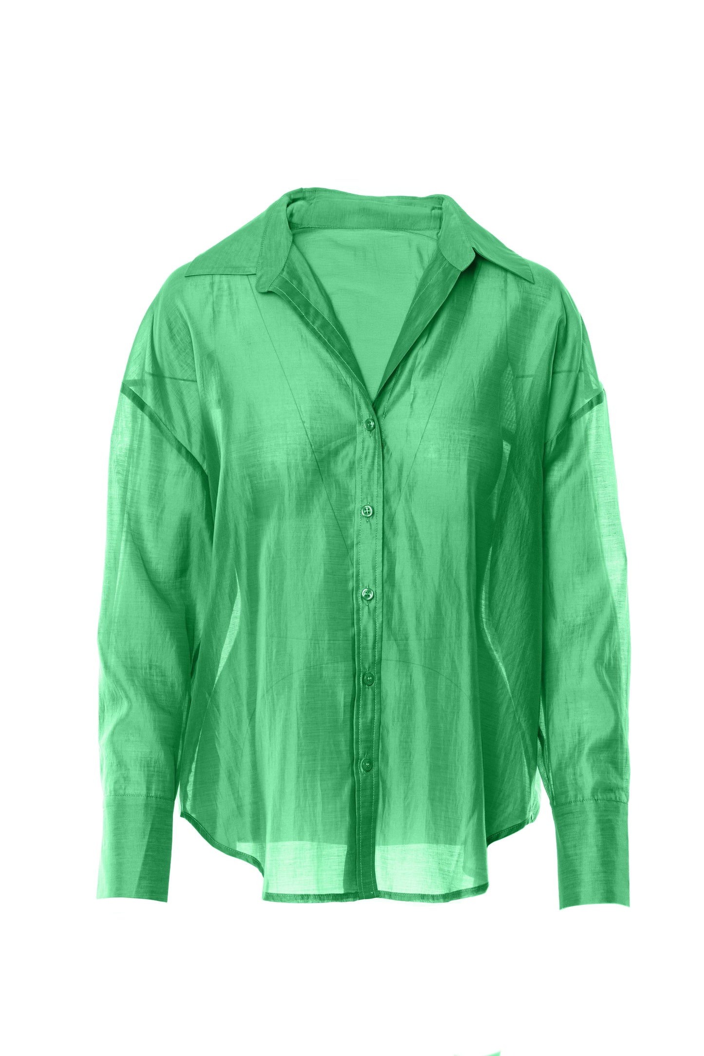 Tencel Summer Shirt by Anonyme in Emerald