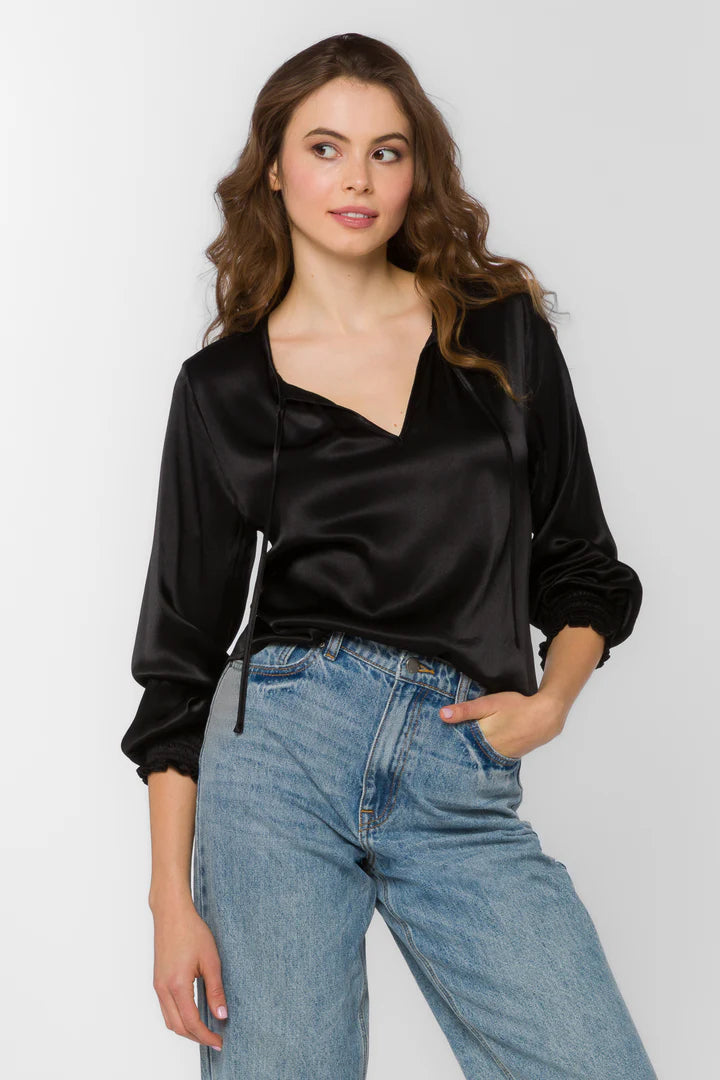 Penny Top by Velvet Heart in Black