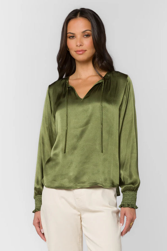 Penny Top by Velvet Heart in Dried Thyme