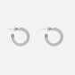Petit Arthur Earrings by Maison Lurex in Silver