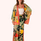 Kimono Jacket by Powder Design in Exotic Leaves