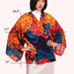 Short Kimono Jacket by Powder Design in Chrysanthemum