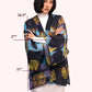 Short Kimono Jacket by Powder Design in Hellebore