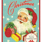 Christmas Santa Puzzle Greeting Card by Cavillini Papers & Co
