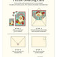 Christmas Santa Puzzle Greeting Card by Cavillini Papers & Co