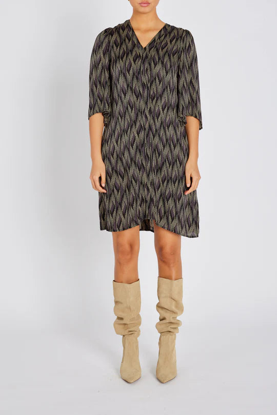 Peony Majlys Dress by Bruun's Bazaar in Graphic Artwork