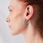 Petit Arthur Earrings by Maison Lurex in Silver