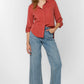 Riley Top by Velvet Heart in Burnt Brick