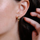 Regina Hoop Earring by Vincent Jewelry in Gold