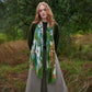 Scarf by One Hundred Stars in Rhodoleia Green