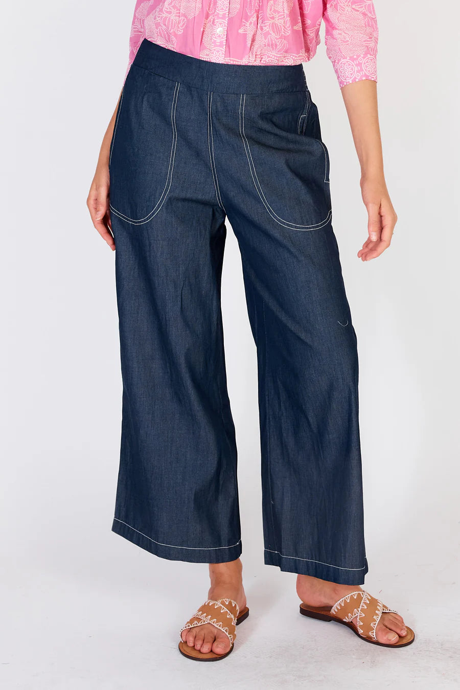 Pula Pant by Ruby Yaya in Denim