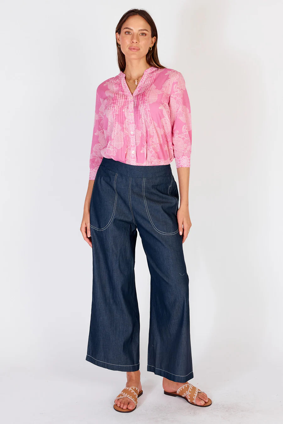 Pula Pant by Ruby Yaya in Denim