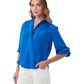 Rum Top by Trina Turk in Blue Hawaiian