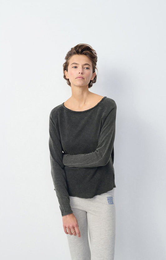 Sonoma T Shirt by American Vintage in Noir Vintage