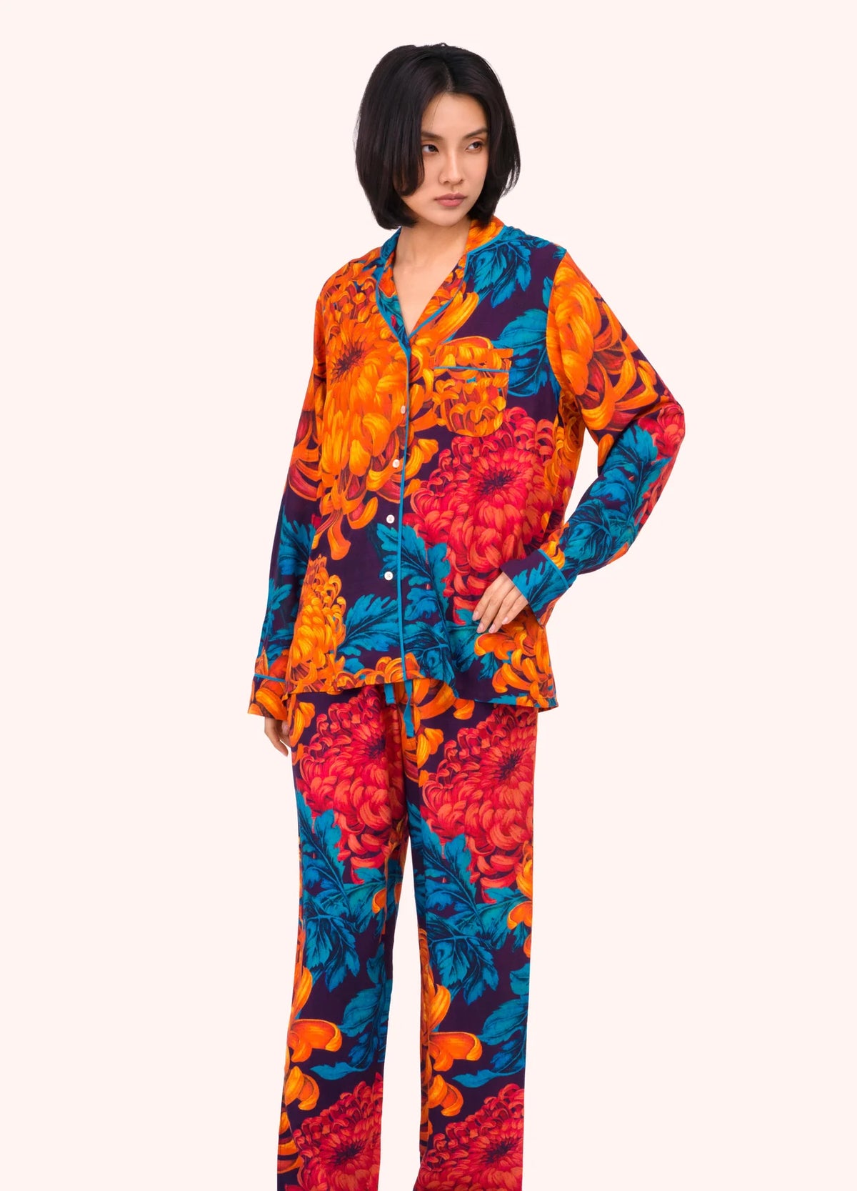 Long Pajamas by Powder Design in Chrysanthemum