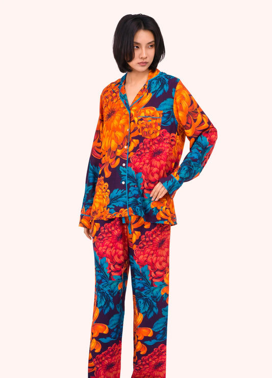 Long Pajamas by Powder Design in Chrysanthemum