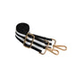 Hydrobag by Wanderfull in White Ripstop w/ Black & White Striped Strap