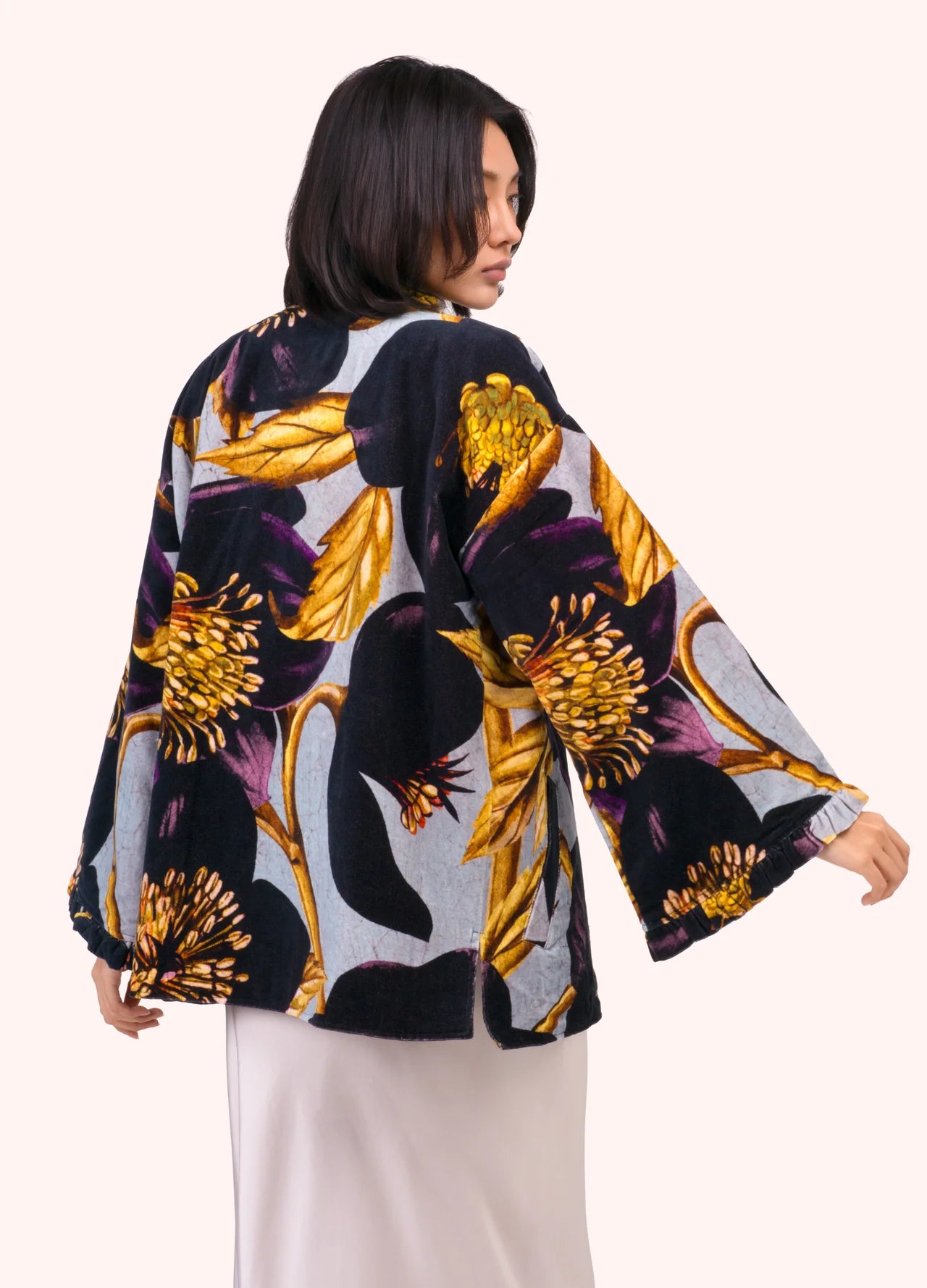 Velvet Jacket by Powder Design in Hellebore