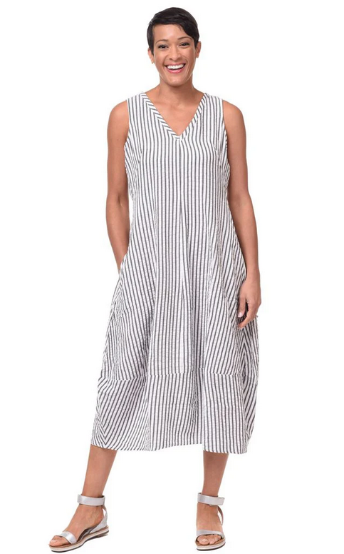 Patton Dress by Tulip in Murphy Stripe