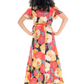 Cosmos Short Sleeve Wrap Dress by Cienna