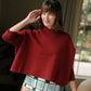 Sophia Sweater by Briton Court in Mulberry Wine