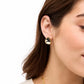 Christine Organic Stud Earring by Brackish