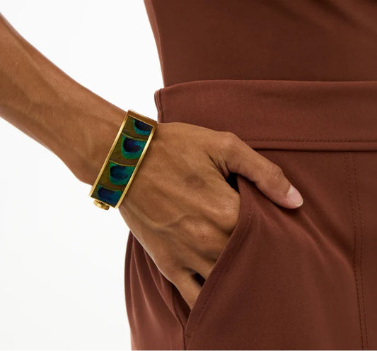 Elena Hinge Cuff by Brackish